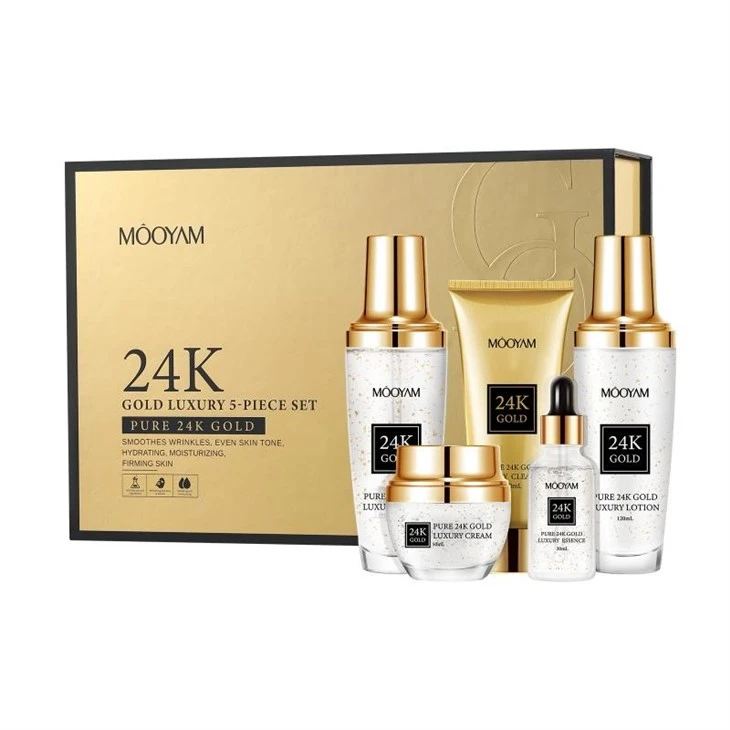 24K Gold Skincare Set