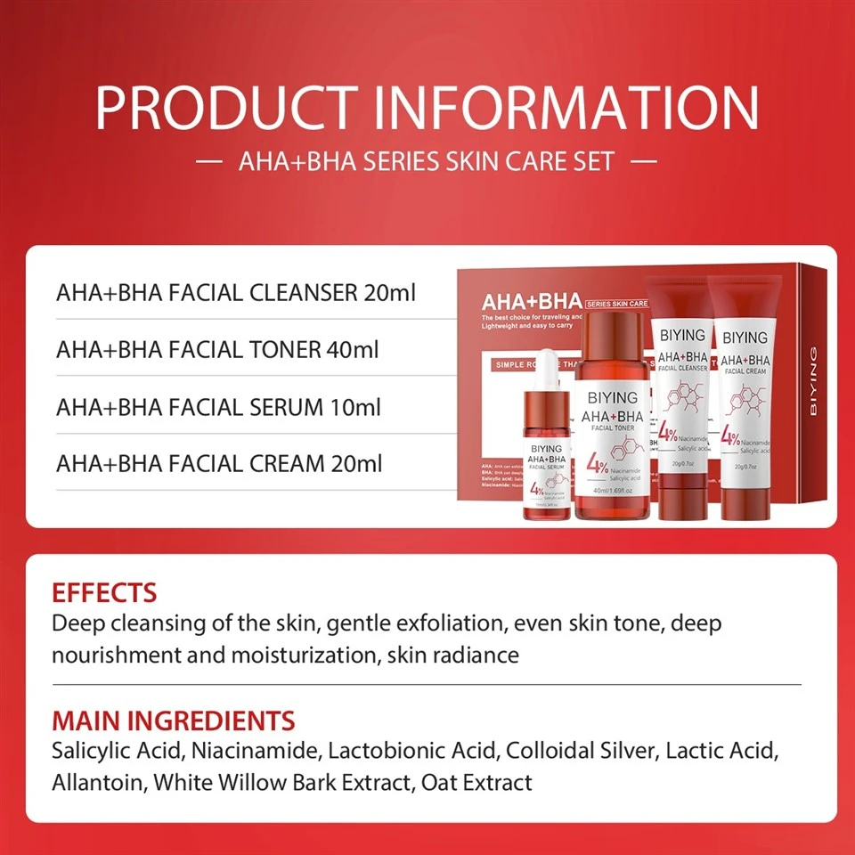 AHA+BHA Series Skincare Set