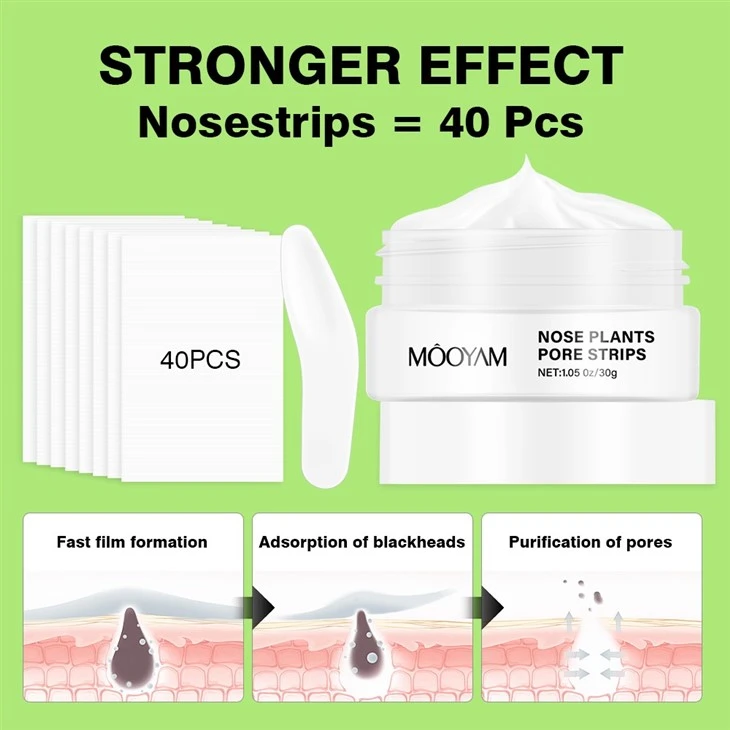 MOOYAM Nose Plants Pore Strips