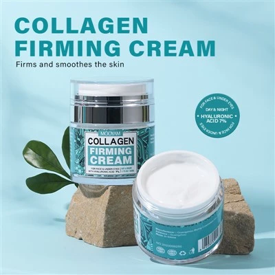 Crema facial de colágeno
