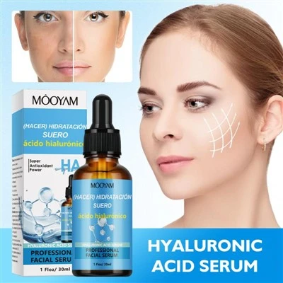 Suero de la cara de ácido hialurónico