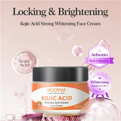 Crema facial de ácido kójico